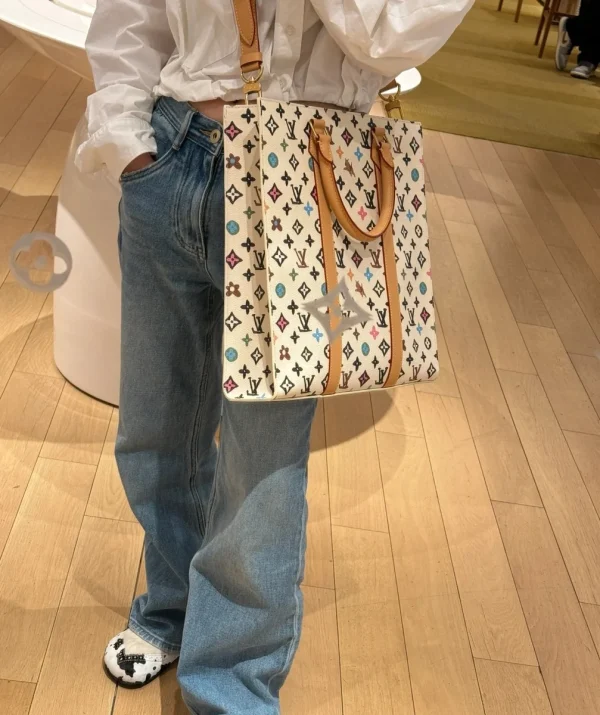 LV Sac Plat Monogram 托特包包-M24859：圖片 6