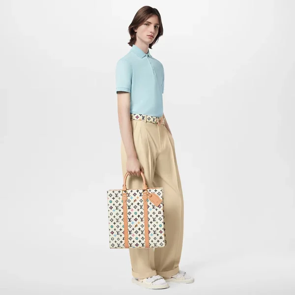LV Sac Plat Monogram 托特包包-M24859：圖片 3