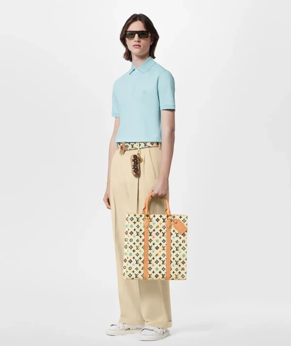 LV Sac Plat Monogram 托特包包-M24859：圖片 4