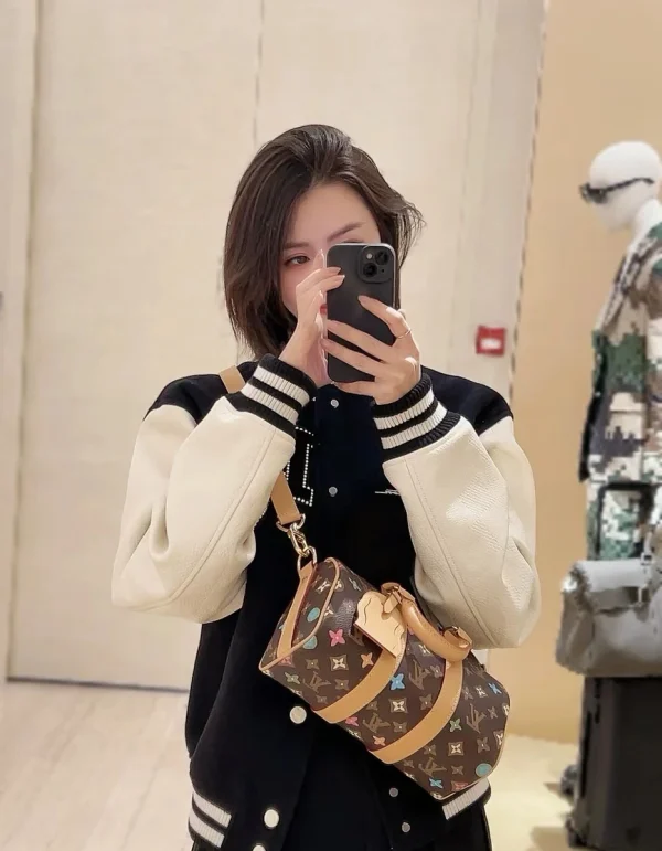 LV Keepall Bandoulière 25 Monogram 斜揹包 波斯頓 旅行袋-M24849：圖片 13