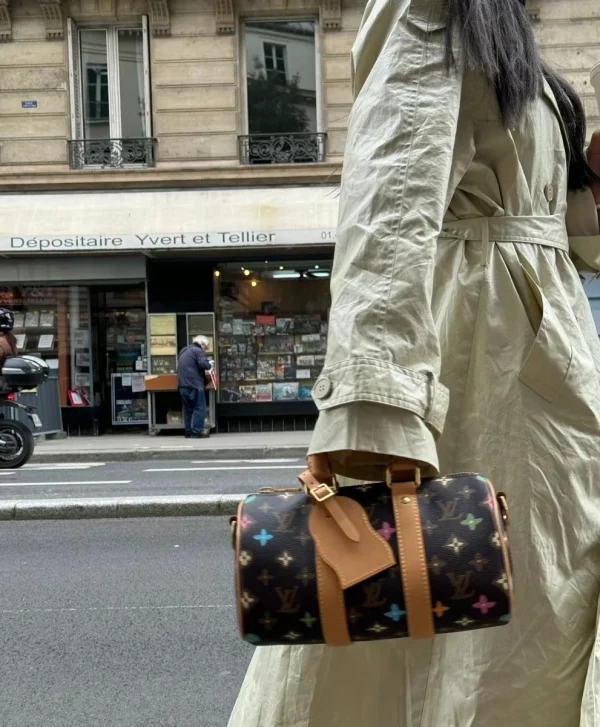 LV Keepall Bandoulière 25 Monogram 斜揹包 波斯頓 旅行袋-M24849：圖片 6