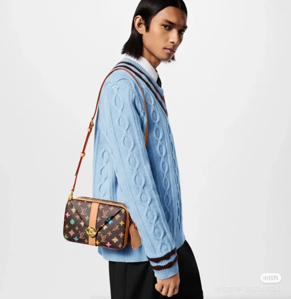 LV Envelope 郵差包-M24820：圖片 2
