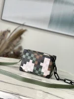 LV Mini Soft Trunk Damoflage  男生 盒子包-M24581：圖片 3