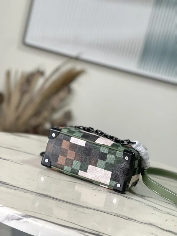 LV Mini Soft Trunk Damoflage  男生 盒子包-M24581：圖片 4