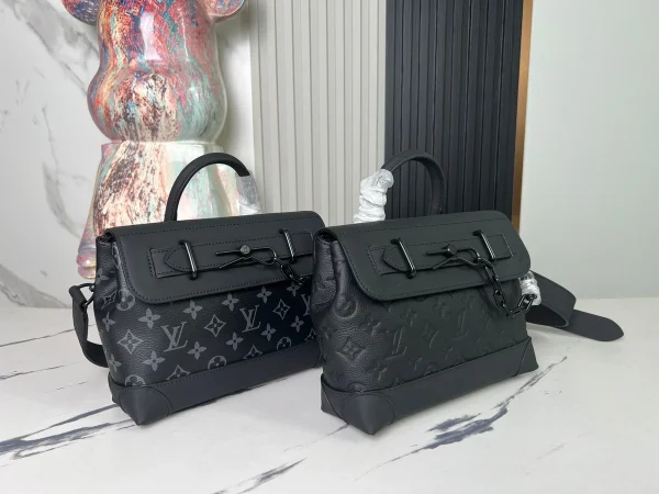 LV Steamer PM Taurillon Monogram 郵差包 斜揹包-M24436：圖片 3