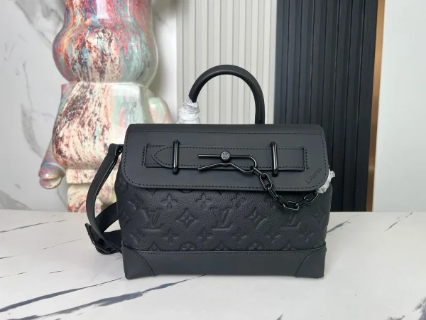LV Steamer PM Taurillon Monogram 郵差包 斜揹包-M24436：圖片 4