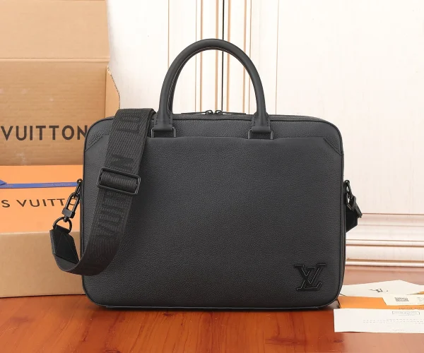 LV Pilot 斜挎 手提 公事包-M23778：圖片 2