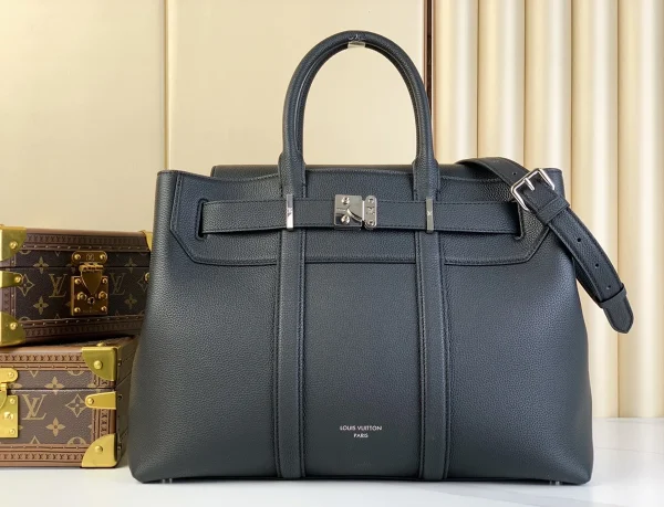 LV Georges 托特 MM Cuir Millésime 手提包-M23153：圖片 7