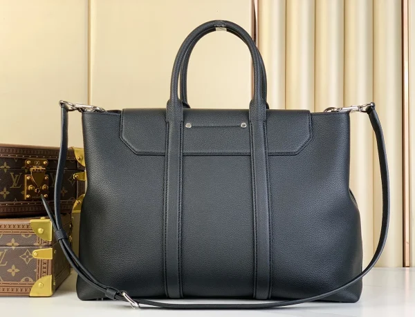 LV Georges 托特 MM Cuir Millésime 手提包-M23153：圖片 9