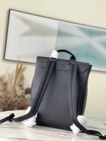 LV Flap 黑色 雙肩旅行背包 背包-M21367：圖片 4