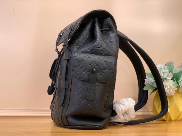 LV Christopher PM  Taurillon Monogram 雙肩 旅行書包 背包-M20899：圖片 3