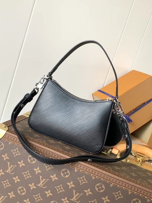 LV Marellini Epi 鏈條斜挎 斜揹包-M20998：圖片 4