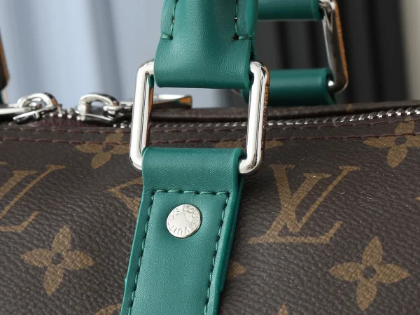 LV Keepall Bandoulière 35 Monogram牛皮 旅行背包包包-M12765：圖片 6