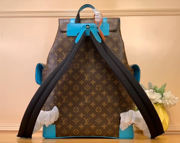 LV Christopher MM Monogram 雙肩 旅行背包 背包-M12729：圖片 4