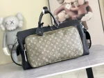 LV Keepall Bandoulière 50 Monogram皮革 旅行包-M12690：圖片 2