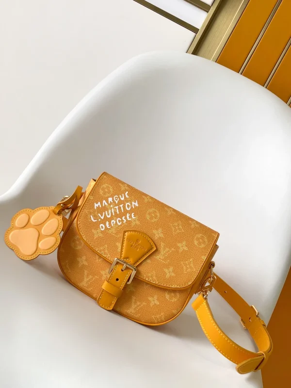 LV Montsouris Monogram Heritage郵差包-M12694：圖片 2