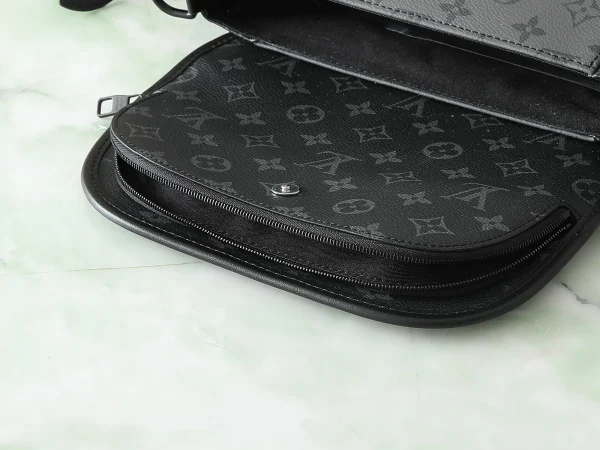 LV Pulse Monogram Eclipse Reverse郵差包-M12681：圖片 8