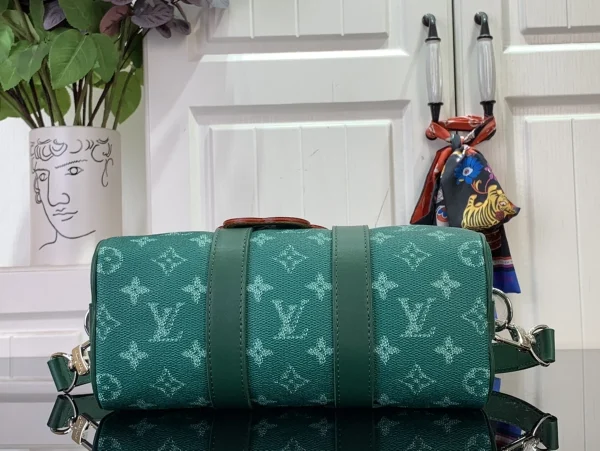 LV Keepall Bandoulière 25 Monogram 旅行包包-M12684：圖片 5