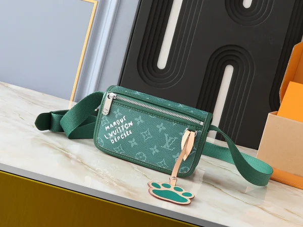 LV Bosphore 可穿戴式 郵差包-M12637：圖片 2