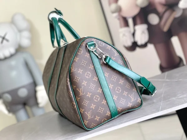LV Keepall Bandoulière 50 Monogram 旅行包 手提包-M12630：圖片 4