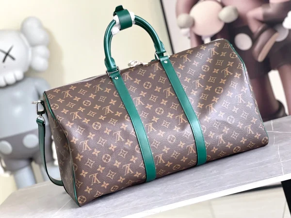 LV Keepall Bandoulière 50 Monogram 旅行包 手提包-M12630：圖片 2