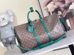 LV Keepall Bandoulière 50 Monogram 旅行包 手提包-M12630：圖片 5