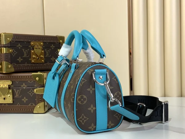 LV Keepall Bandoulière 25 Monogram 波斯頓系列 旅行包-M12609：圖片 5