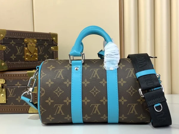 LV Keepall Bandoulière 25 Monogram 波斯頓系列 旅行包-M12609：圖片 6