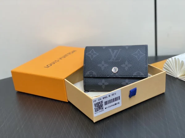 LV Victor 卡扣 短款 錢包-M12598：圖片 2