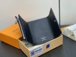 LV Victor 卡扣 短款 錢包-M12598：圖片 8