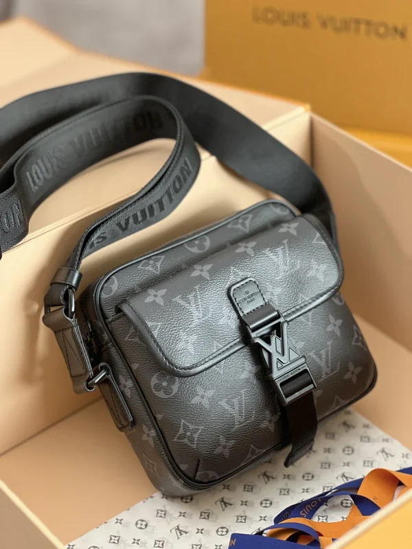 LV Getaway Monogram 男士郵差包-M12518：圖片 3