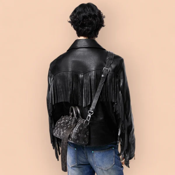 LV Keepall Bandoulière 25 Monogram 斜挎 旅行包-M11595：圖片 16