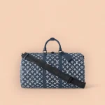 LV Keepall Bandoulière 50 Monogram Shadow 斜挎包 旅行袋-M24953