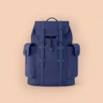 LV Christopher MM Taurillon 牛皮 旅行 雙肩背包 背包-M11688