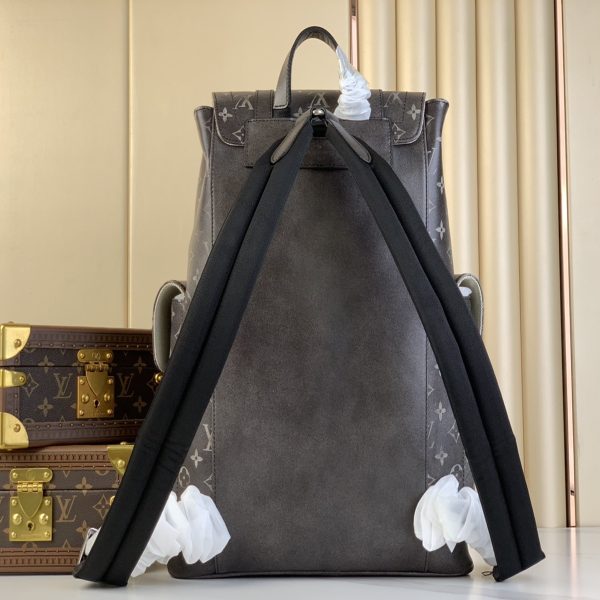 LV Christopher MM Monogram牛皮 雙肩 旅行背包 背包-M11521：圖片 4