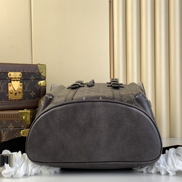 LV Christopher MM Monogram牛皮 雙肩 旅行背包 背包-M11521：圖片 5