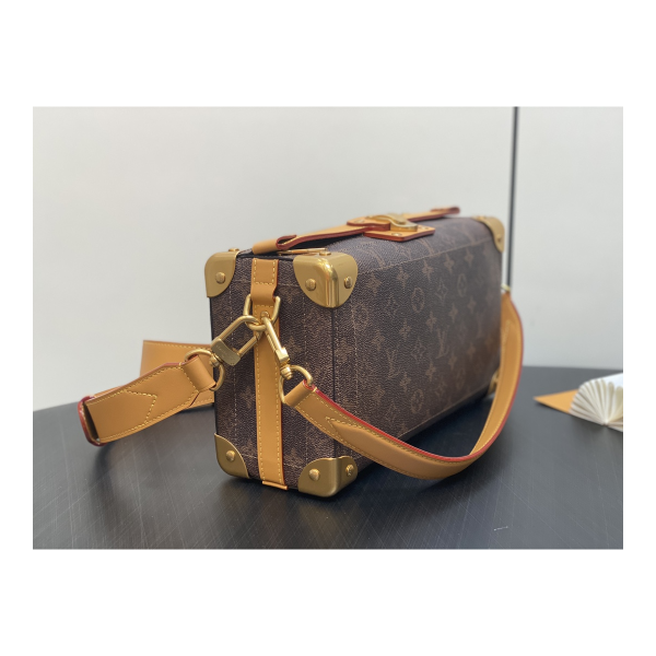 LV Soul Trunk East West Monogram 單肩 斜挎包-M11536：圖片 4