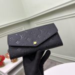 LV Sarah Monogram 卡扣長款錢包-M82257：圖片 5