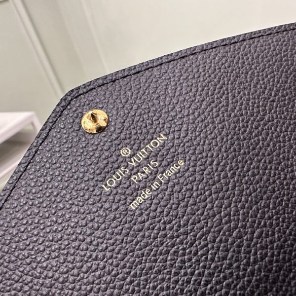 LV Sarah Monogram 卡扣長款錢包-M82257：圖片 9