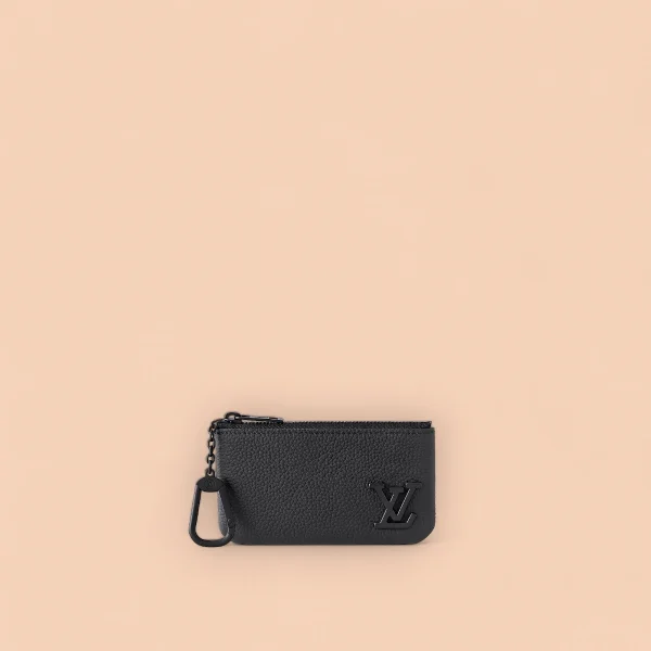 LV Aerogram 黑色牛皮鑰匙零銀包 -M81031