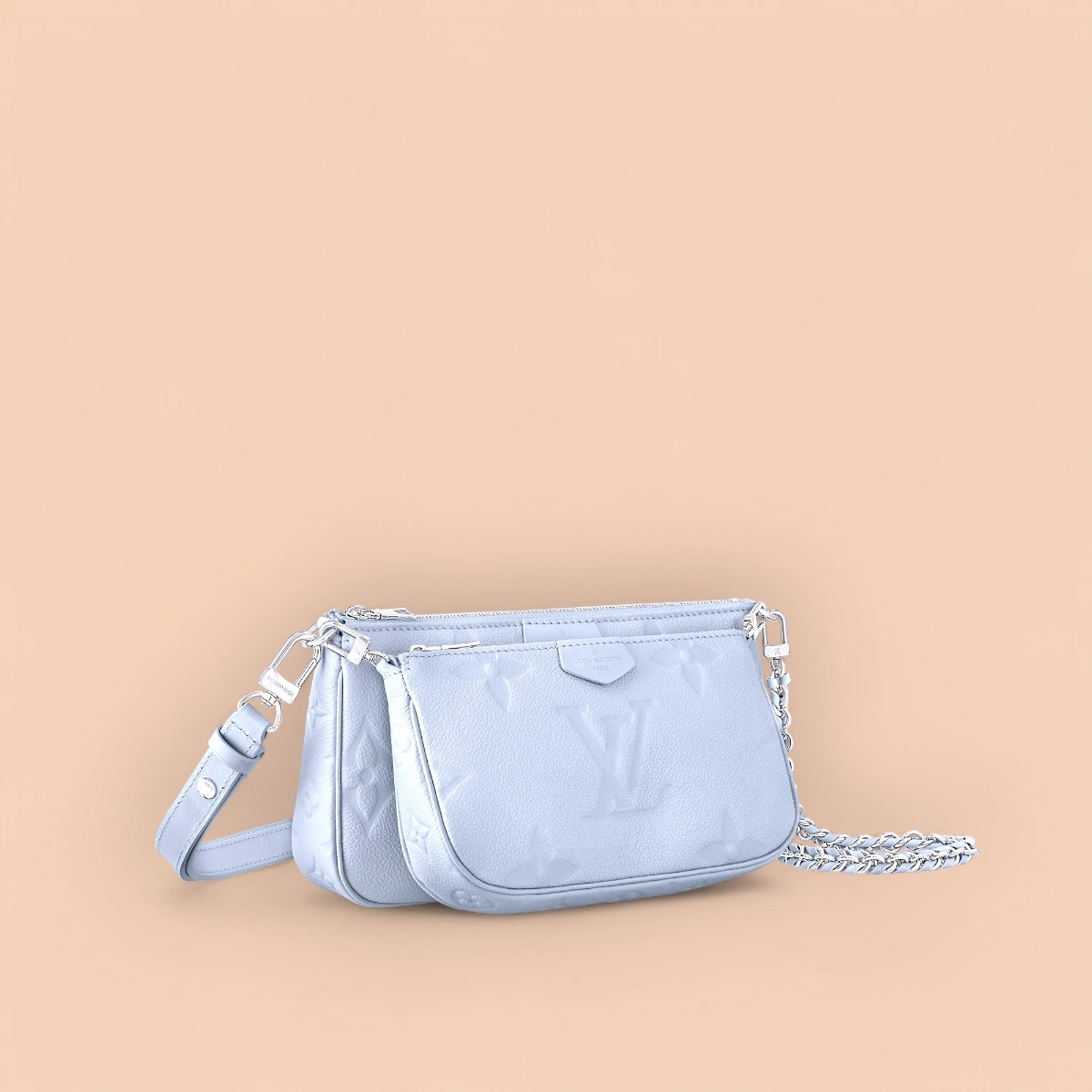 LV Multi Pochette Accessoires Monogram EPI 鏈條包包-M47173