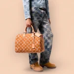 LV Speedy P9 Bandoulière 40 波士頓單肩斜揹包-M11569：圖片 18