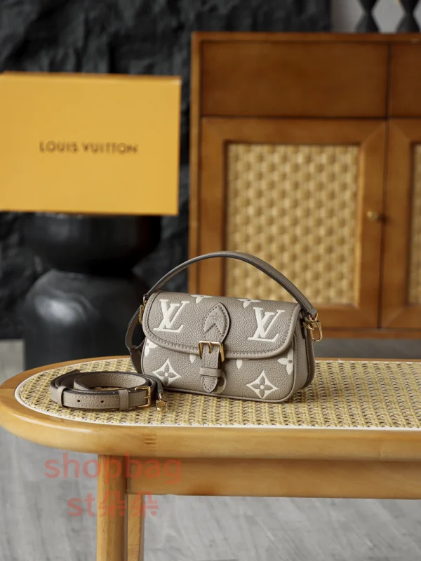 頂級A貨 LV Nano Diane Monogram EPI 肩帶單肩包-M83300：圖片 5