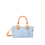 頂級a貨 LV Nano Speedy 牛仔藍斜揹包-M11212