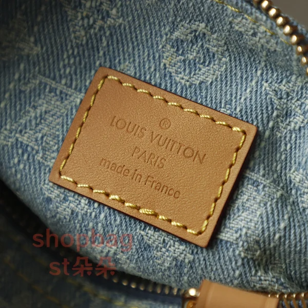 頂級a貨 LV Nano Speedy 牛仔藍斜揹包-M11212：圖片 18