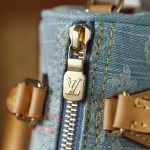 頂級a貨 LV Nano Speedy 牛仔藍斜揹包-M11212：圖片 13