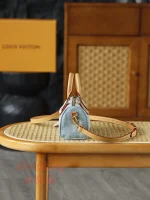 頂級a貨 LV Nano Speedy 牛仔藍斜揹包-M11212：圖片 3