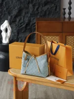 高仿包包 LV CarryAll PM Monogram Denim 妈咪包-M11462：圖片 10