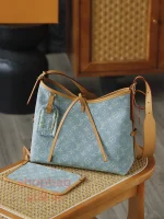 高仿包包 LV CarryAll PM Monogram Denim 妈咪包-M11462：圖片 8