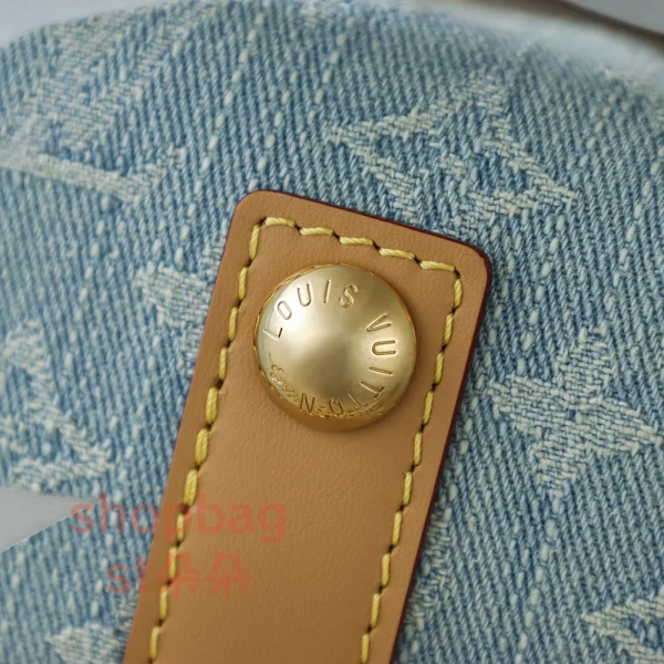 高仿包包 LV CarryAll PM Monogram Denim 妈咪包-M11462：圖片 18